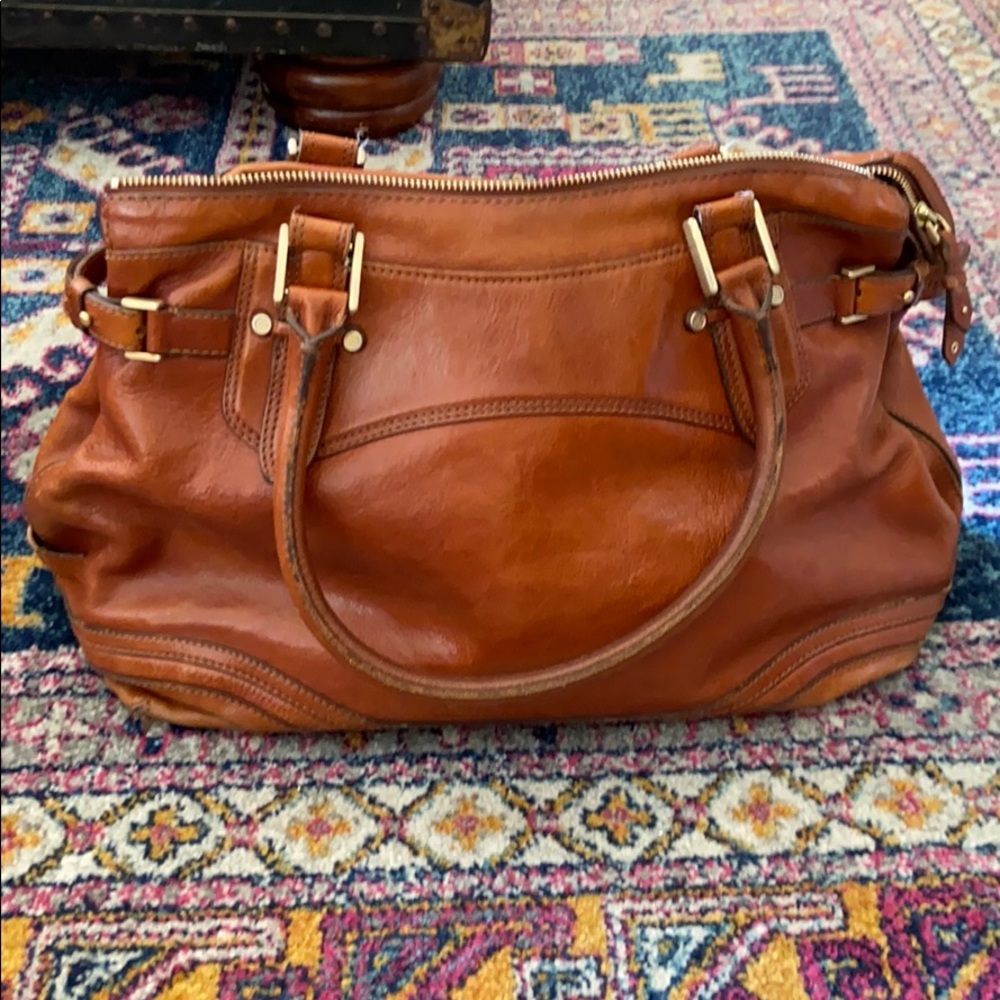 Vintage Cole Haan leather handbag
